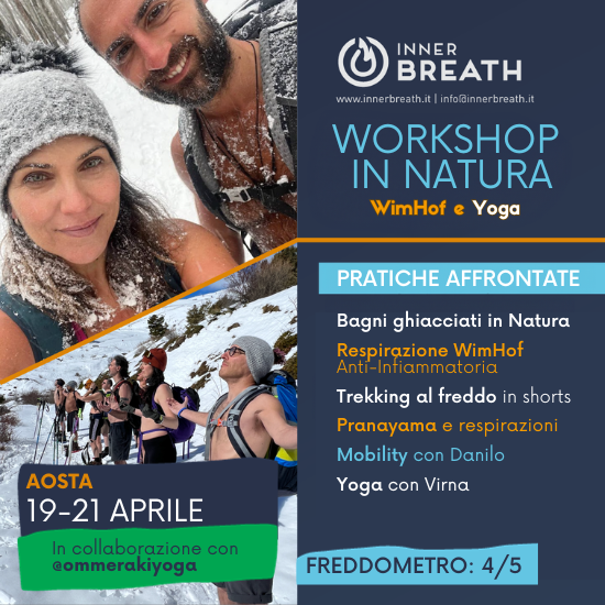 AOSTA | WEEKEND METODO WIM HOF E YOGA