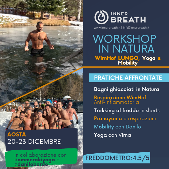 Aosta | Weekend lungo Wim Hof e Yoga in Natura