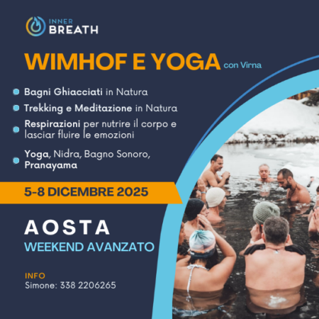 Aosta | Weekend Avanzato WimHof e Yoga - 5-8 Dicembre
