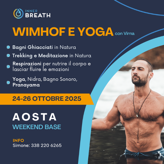 AOSTA | WEEKEND WIM HOF E YOGA - OTTOBRE 2025